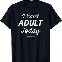 Classic Black Short Sleeve T-Shirt, Cotton, Durable, Soft, Shrink Resistant, Crew Neck, Sizes S-3XL, Classic Black/Halloween, Thanksgiving Gifts, Christmas Gifts For Dad, For Family And Friends, Summer T-Shirt - 黑色 - 查看 1