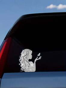 Beautiful Butterfly Car Decal – Sparkling Decorative Sticker For Cars, Window & Glass Decal, Ladies' Sticker, Butterfly Pattern, Car Body & Rear Decal, Cartoon Sticker, Laptop Sticker, Motorcycle Sticker - A - View 6