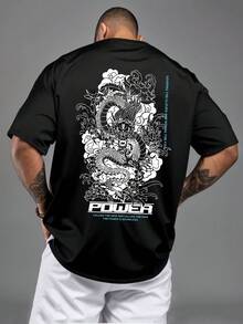 Camisetas de hombre para primavera y verano - Negro - Ver 12