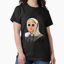 Black T-Shirt With A Modern Design, Comfortable To Wear, Finely Detailed, Showcasing A Sense Of Quality And Style, With K-Pop Elements. Women's Shirts, Women's Sweatshirts, Women's Casual Sweater Blouse, Summer Prom Dresses - 黑色 - 查看 6