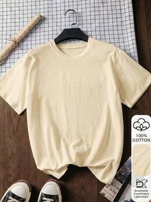 Top de verano estilo casual Y2K, camiseta suave 100% algodón puro, linda y divertida camiseta con estampado de frutas orgánicas y letras de dibujos animados para mujer. Adecuado para diversas ocasiones, como regalo para festivales, cumpleaños, festivales de música, uso casual, versátil y cómodo, para vacaciones en la playa, sencillo y a la moda, adecuado para el uso diario de mujeres y niñas. - Albaricoque - Ver 2