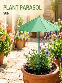 2 cái/Bộ Ô mini bonsai chắc chắn, Ô che nắng cho cây hoa, Chống tia UV/Chống nước/Cách nhiệt, 3 màu có sẵn - Xanh lá/Xanh dương/Hồng, Phù hợp cho cây con, Luống vườn, Phù hợp để bảo vệ cây cao và thấp, Chậu sân vườn, Luống hoa nâng cao, Vườn rau, Chậu ban công và giỏ treo, Cung cấp bóng râm và che mưa cho cây vườn ngoài trời, chậu và vườn rau, Đặc biệt phù hợp cho vùng khí hậu nóng - Nhiều màu - Xem 5