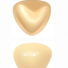 Double-Sided Triangular Breast Pads, Thickened V-Shaped Inserts, Sports Bra, Swimsuit, Self-Adhesive Breast Pads, Inverted V Shape To Make Small Breasts Look Bigger. - FFYD90-SK (Ukuran Cup) - View 4