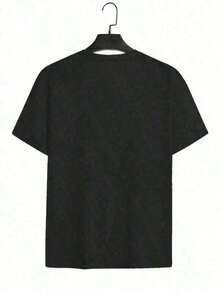 1 pieza 2026 Camisa de estilo vaquero para mujer con estampado de botas turquesas, camisa casual elegante, ropa deportiva, 100% algodón, transpirable y cómoda, cuello redondo, manga corta, camiseta de punto de poliéster, a la moda para uso diario en verano - Camiseta unisex holgada 100% algodón 180g 100% algodón - Multicolor - Ver 3