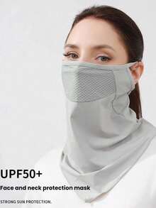 1件女款UPF 50+防曬帽，寬簷夏季遮陽帽附可拆式護頸，透氣網眼涼感釣魚帽適用於戶外活動，可折疊防UV海灘帽適合健行、園藝、露營、旅行，可調抽繩防風狩獵帽，輕量快乾臉部與頸部防護，成人女款時尚高性能防護裝備 - 多色 - 查看 2