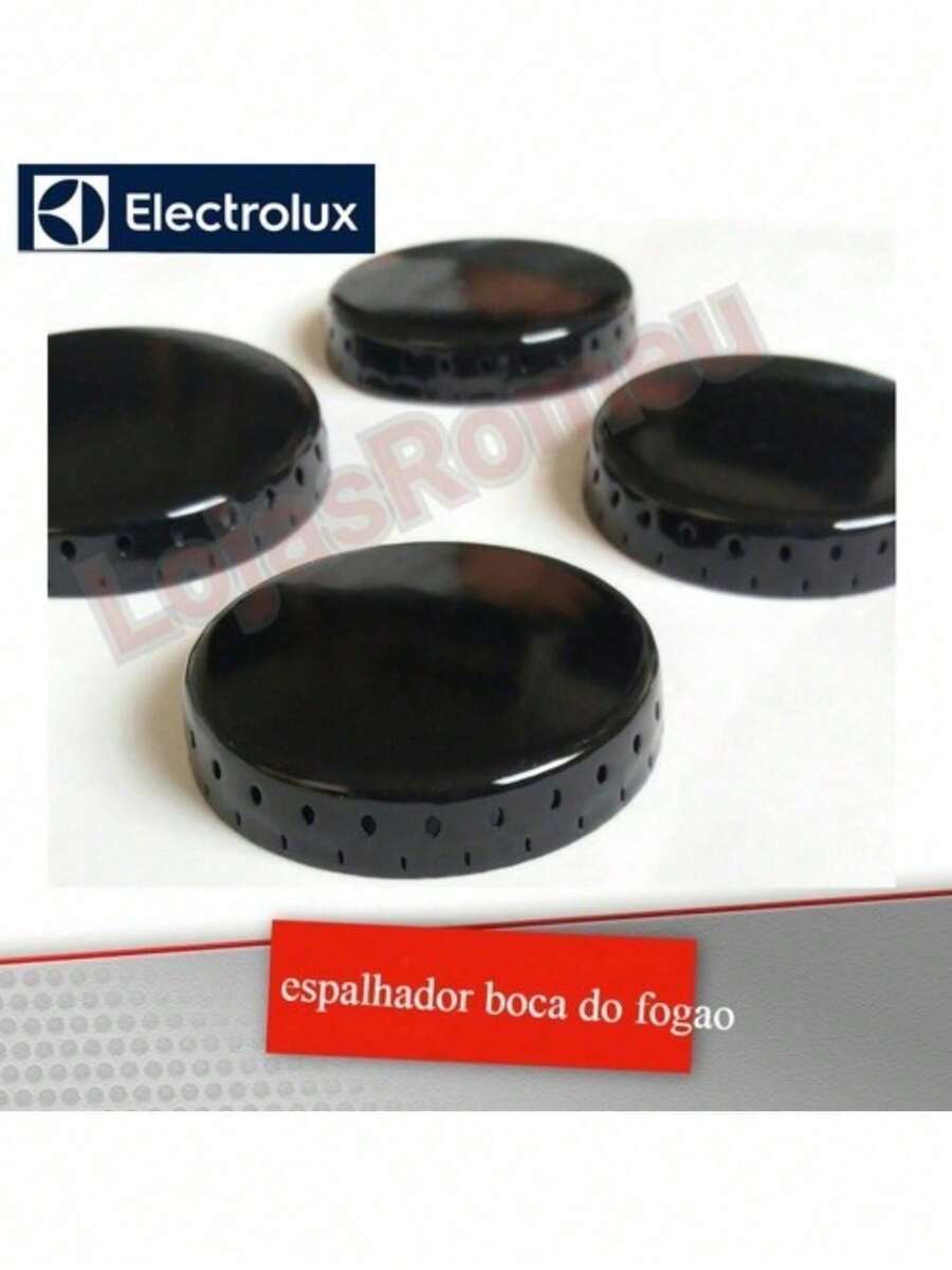 Kit 2 Espalhadores Gr + 2 Pq Fogao Electrolux Chef 52sb - Multicolorido - Visão 1