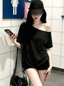 Women Tops - Black - View 2