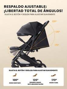Baby Strollers - Black - View 4