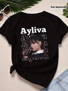 Women T-Shirts - Black - View 1