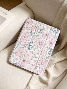 1 chiếc ốp lưng máy tính bảng họa tiết hoa lá xoắn màu hồng, tương thích với các dòng iPad Mini4/Mini5/Mini6/Mini7/Air/Air2/9.7/10.2/10.5/Air4/Air5/10.9/Pro 11-Inch/Thế hệ thứ 10/ Air 11-In.(M2)-2024/ Pro11-In.(M4)-2024/Air 11-Inch (M3) 2025/ (A16) 11 Inch Thế hệ thứ 11 2025/ Air 7(M3)2025(11-Inch)/ Air 8(M4)2026(11-Inch), Galaxy Tab A8 10.5 Inch 2022. - Nhiều màu - Xem 4