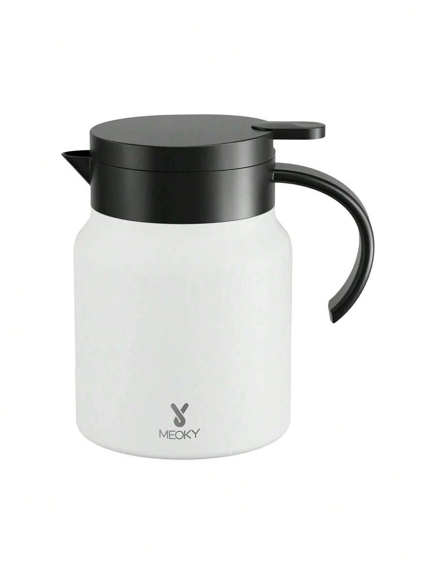 Meoky Bình đựng cà phê cách nhiệt chân không bằng thép không gỉ dung tích 27/32oz, bình rót đồ uống nhỏ, thích hợp cho cà phê, sữa, sô cô la nóng và các loại đồ uống khác.