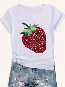 Women T-Shirts - White - View 7