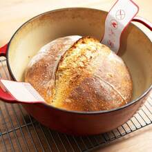 1pc Reusable Non-Stick Silicone Baking Mat/Liner With Long Handle, Suitable For Dutch Oven, Round Bread Baking Tool, Dough And Pastry. Heat-Resistant, Easy To Clean, Oil-Proof, Anti-Stick Mat. - View 6