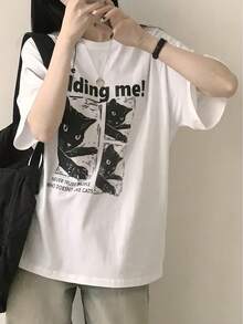 Women T-Shirts - Black - View 8