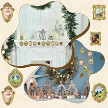 15pcs Mini Vintage Photo Frames, Small Resin Antique-Style Frames, Small Gold Frames Suitable For DIY Wall Hanging, Jewelry Display, Photography, Party, Hotel, Home Decor (Mini Frame A) - 15 pcs - View 4