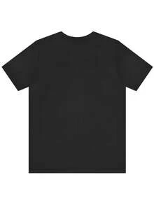 Exclusivo para amantes del humor campestre: Camiseta con estampado de vaca estilo motociclista hillbilly, divertida camiseta casual de manga corta con estampado de vaquero. - Negro - Ver 2