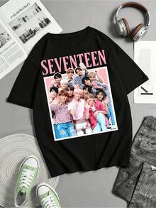 Women T-Shirts - Black - View 6
