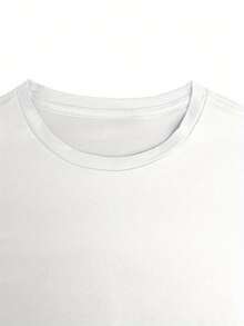Mahjong Love Summer Short Sleeve Ladies T-Shirt Printed Casual Top - White - View 3