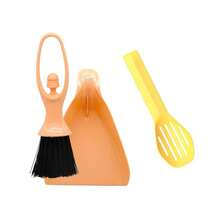 Mini Broom & Dustpan, Hamster Poop Scoop, Cleaning Brush & Cleaning Tools - Suitable For Cleaning Cages Of Hamsters, Rabbits, Reptiles & Other Small Pets - A - View 10