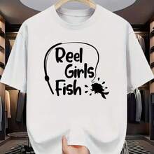 Printed T-Shirt For Men And Women - White - View 1