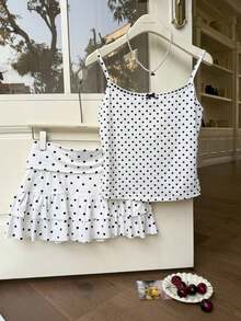 Xghhjm Falda Mini de Terciopelo Negro con Volantes para Mujer, Ideal para Fiestas de Invierno - Blanco - Ver 5