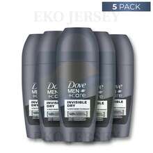 Dove Men+Care Invisible Dry Roll On Deodorant 48h Odor Protection 1.69oz / 50ml Pack Of 5 - Multi Scents - View 11