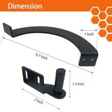 Grill Grill For Traeger Grills, BCA002 Grill Right Side And 0001 1 Left Side 1 Right Side For Traeger Pellet Grills - Black - 查看 4