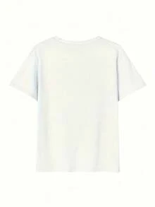 Women T-Shirts - [White] - View 4
