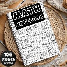 1pc Spiral Bound Notebook With Humorous Math Themed Lined Pages, Travel Journal, Teacher Lesson Planner, Math Formula School Office Supplies, Back To School Gift, Student Notebook, Study Notepad, College Personal Organizer - L - View 5