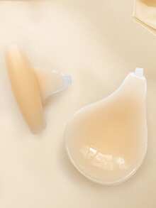 Haler Neck Achesive Rest It Dra，隐形无肩带可重复使用Sicky文胸，适合小胸，无肩带，适合连衣裙、泳衣、比基尼，新款发光硅胶隐形文胸，带肩带 - 彩色 - 查看 5