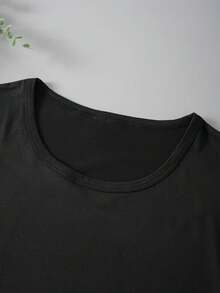 Camiseta de Verano Premium Estampada para Mujer, Camiseta de Manga Corta para Mujer, Pieza Única, Estampado de Botas de Vaquero y Herramientas de Peluquería, Cuello Redondo, Tejido de Algodón Puro, Cómoda y Transpirable, Suave y No Irritante, Adecuada para Citas Diarias, Viajes, Deportes y Uso en Múltiples Escenarios, Tallas: S-XXL - Blanco - Ver 9