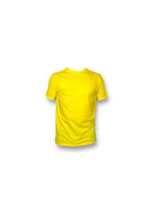 Men's T-Shirt Made Of 100% High-Quality Cotton, This T-Shirt Guarantees Exceptional Softness To The Touch, Round Neck With "NASA WHITE Apollo Mission Diagram" Print On The Front - 黃色 - 查看 5
