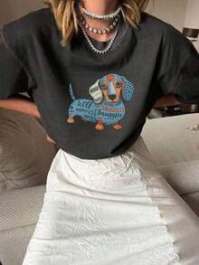 Women T-Shirts - Black - View 3