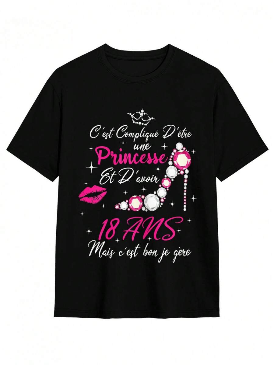 Women T-Shirts - Black - View 1