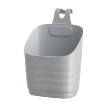 Cesta de Almacenamiento Multicapa para Baño, Cesta de Almacenamiento de Pared, Cocina, Organización de Varios Artículos - Blanco#3 - Ver 2