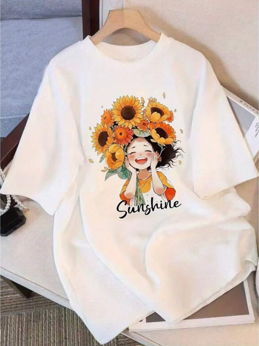 Women T-Shirts - White - View 1