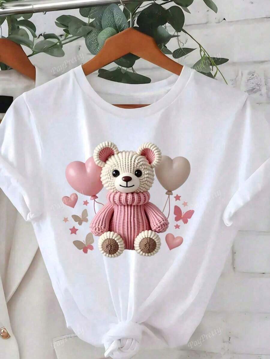 Women's Tops, Graphic Tees, Women's Halloween Costume, Women's Holiday Outfits, Women's Loungewear, Shirt - 白色 - 查看 1