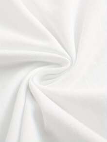 Camiseta Ligera y Transpirable para Mujer - Cómoda y relajada, cuello redondo, adecuada para todas las estaciones, top casual elegante, entrega local, top de algodón para el verano, esencial para fiestas elegantes en el verano, ideal para combinar en conjuntos de primavera y otoño. - Blanco - Ver 5