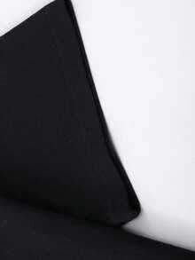 New Authorized Printed T-Shirt For Spring And Summer For Women, Casual And Versatile Loungewear With A Round Neck, Featuring A Simple And Elegant Design. Women's Round Neck T-Shirt, Comfortable And Relaxed - 黑色 - 查看 6