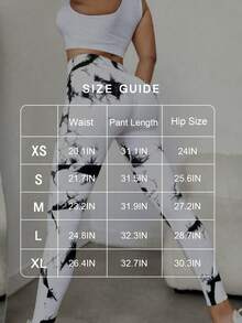 High Waist Seamless Compression Leggings With Line Design, Aimed At Controlling Abdominal Appearance, Slim Fitting Sports - White - View 4