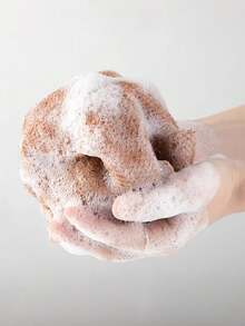 1 pieza Toalla de baño exfoliante, toalla de sudor de limpieza profunda para sauna y baño - Multicolor - Ver 2