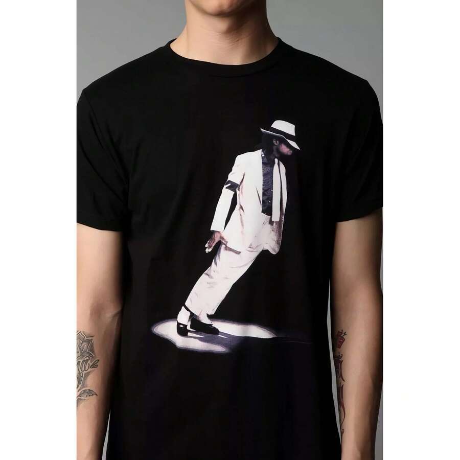 Black Pop Icon Tee Adults Kids Unisex M-Ichael J-Ackson Casual Wear Shirt, Boys 4th Of July, Fourth Of July Outfit, Ropa De Niño De 12 A 14, Niños 8 A 10 Años, Cute Shirts, Girls 4th Of July, Ropa De Niña De 8 Años, Matching Mommy Daughter Outfits, Summer Shirts, Birthday Outfits For Girls, Boy Mom Shirt For Women, Graphic Tees Women, Boys T Shirts, Tshirts For Women, Shirts>Summer, M-Ichael J-Ackson Pixel Art T-Shirt King Of Pop Musik Icon Shirt Polished Simple Look For Daily Dressing, Comfortable Fit For Full Movement, Suitable For Outdoor Activities, Holidays And Music Fan Events Personalized Gifts, Party Favors For Kids, Gift For Kids, Friends And Family. - 黑色3 - 查看 1