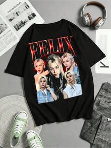 Women T-Shirts - Black - View 1