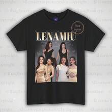 LenaMiu T-Shirt _ Thai GL Inspired Fan Merch - Black - View 1