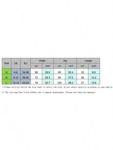 Women Fold Over Waist Shorts Stylish Rivet Studded Low Rise Slim Fit Mini Shorts for Beach Daily Wear - Beis - Ver 10