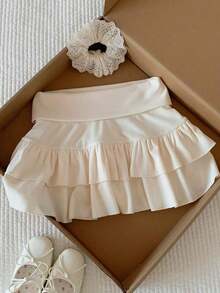 Women Skirts - Apricot - View 5