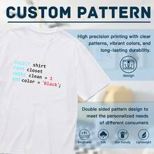 SQL Programmer Query Geek Database Coding T-Shirt - White - View 4