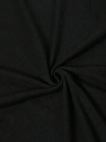 Camiseta de punto de poliéster suave e informal con estampado "Necesito Cerveza", cuello redondo, manga corta regular, corte cómodo para todas las estaciones, camisetas de manga corta para mujer, camisetas con estampado, camisetas gráficas para mujer, camisetas de verano, camisetas informales, camisetas de verano, tops, conjuntos de verano para mujer, camiseta casual cómoda de manga corta con cuello redondo, blusas elegantes para dama. - Negro - Ver 5