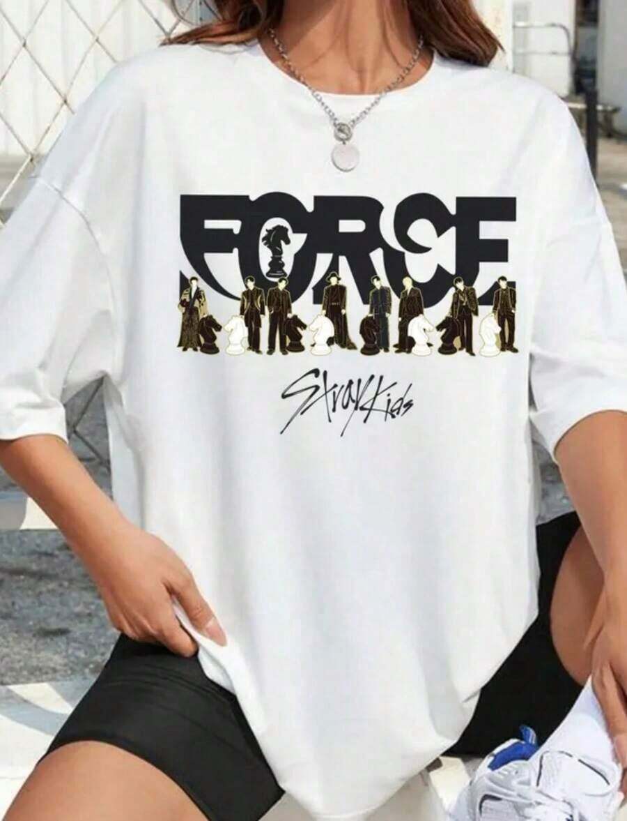 Camiseta estampada premium de verano para mujer, Camiseta Retro Mingi Atee, Camiseta Atee GOLDEN HOUR _ Part.4, Camiseta Atee In Your Fantasy World Tour 2026, Camiseta para miembros de Atee. - Blanco 4 - Ver 1