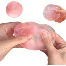 Coconut Oil Squishy - 2026 New Coconut Oil Stress Ball, Improving Focus, Or Easing Tension During Study, Work, Or Relaxation (Pink) - 1 - 查看 4